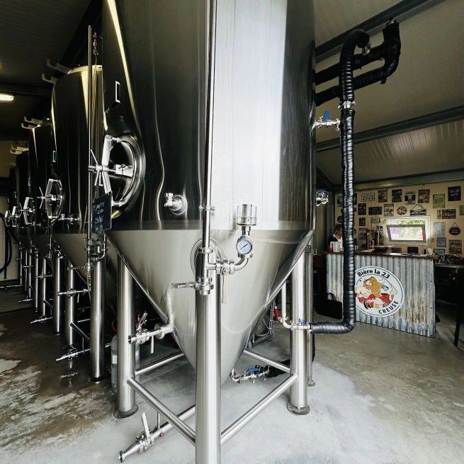 Brasserie, fabrication de bi&eacute;re &agrave; Gu&eacute;ret en Creuse (23)